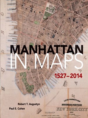 cover image of Manhattan in Maps 1527-2014